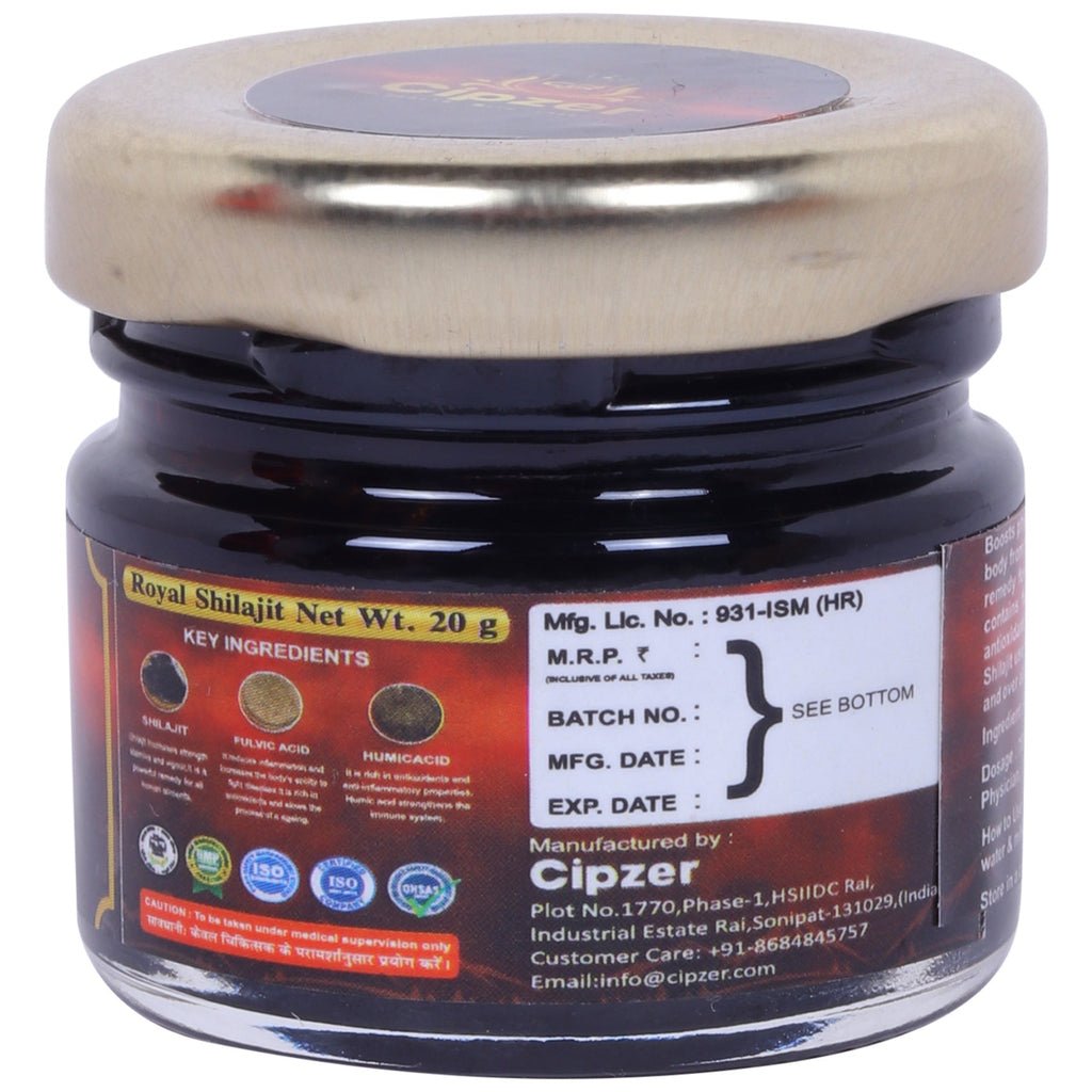 Cipzer Royal Black Gold SJ - Distacart