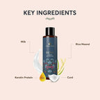 Avimee Herbal Radha Hair Conditioner For All Hair Type With Keratin Protein, Rice Protein, Apple Cider Vinegar & Aloe Vera, Makes Hair Silky Smooth