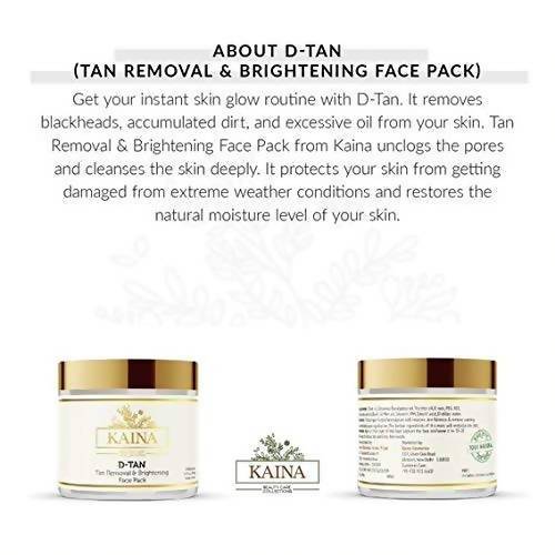 Kaina D-Tan Face Pack
