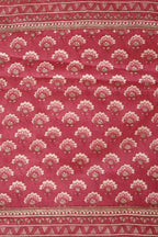 Miravan Women's Pink Straight Floral Printed Kurta & Palazzo With Dupatta Set
