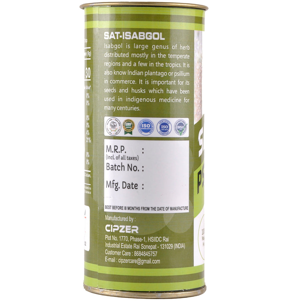 Cipzer Sat-Isabgol Psyllium Husk