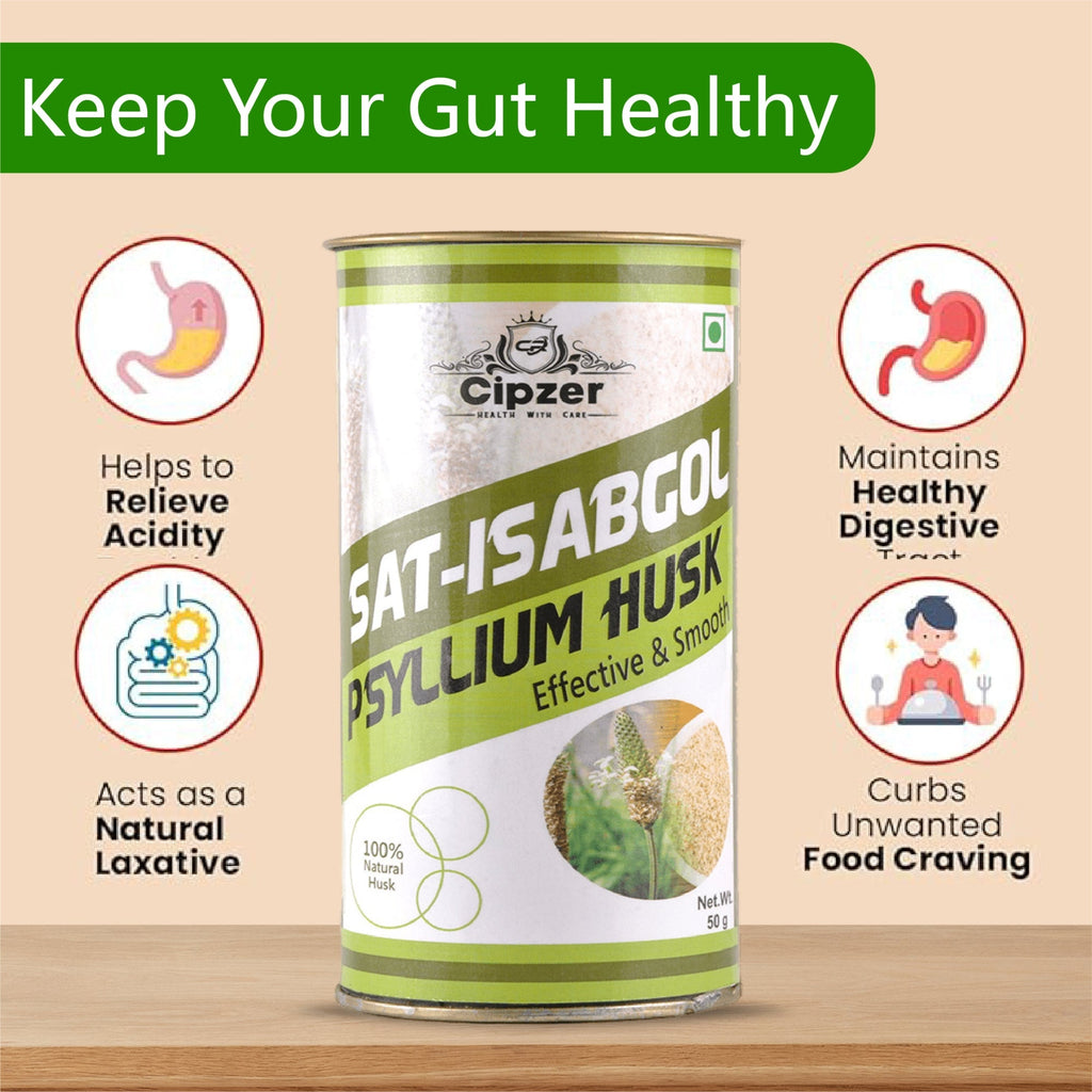Cipzer Sat-Isabgol Psyllium Husk