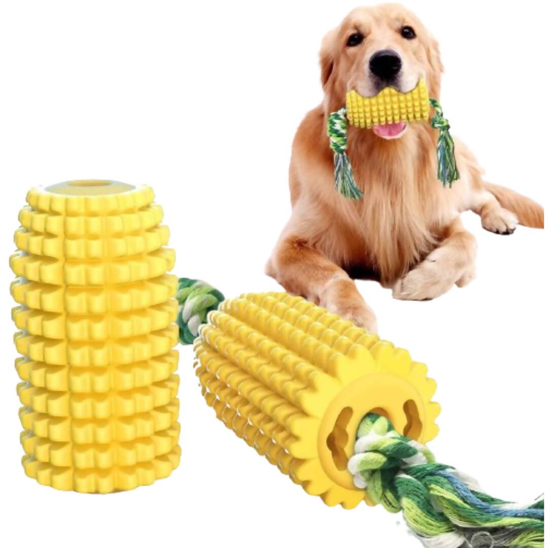 PetVogue Dog Chew Toys for Aggressive Chewer Teeth Cleaning Dog Toothbrush Toys