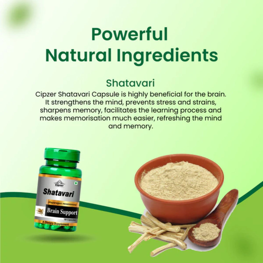 Cipzer Shatavari Capsules - Distacart