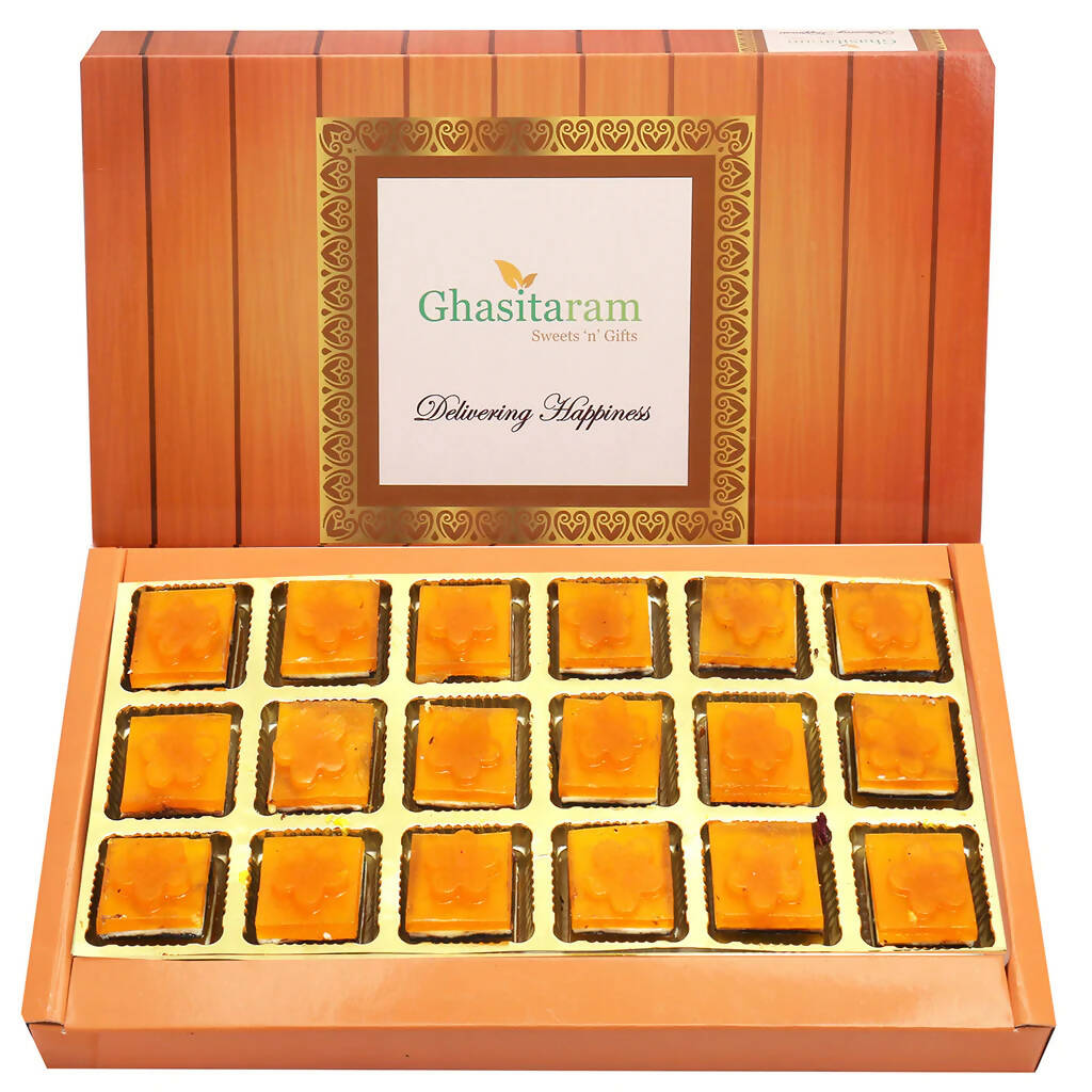 Ghasitaram Mango Layers Delight Sweets - Distacart