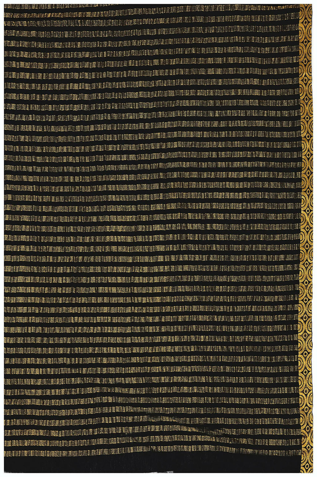 Mimosa Women's Banarasi Chiffon Black Saree - Distacart