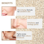 Botanic Hearth Oat & Niacinamide Cleanser Face Wash Enriched with Seabuckthorn Fruit Oil, Willow Bark Extract