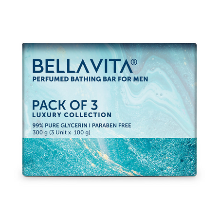 Bella Vita Organic Perfume Bathing Soap Bar For Men