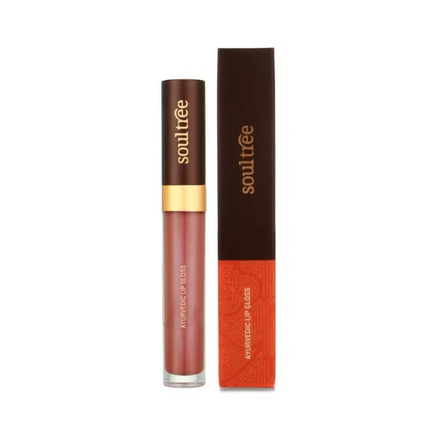 Soultree Ayurvedic Lip Gloss - Nude Pink