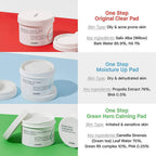 Cosrx One Step Green Hero Calming Pad - Korean Skincare