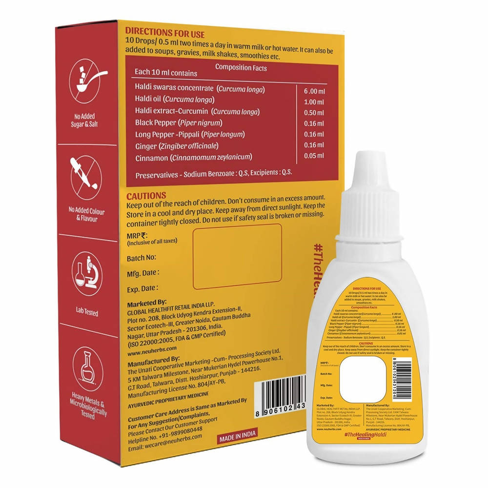 Neuherbs Triple Haldi Plus Drops
