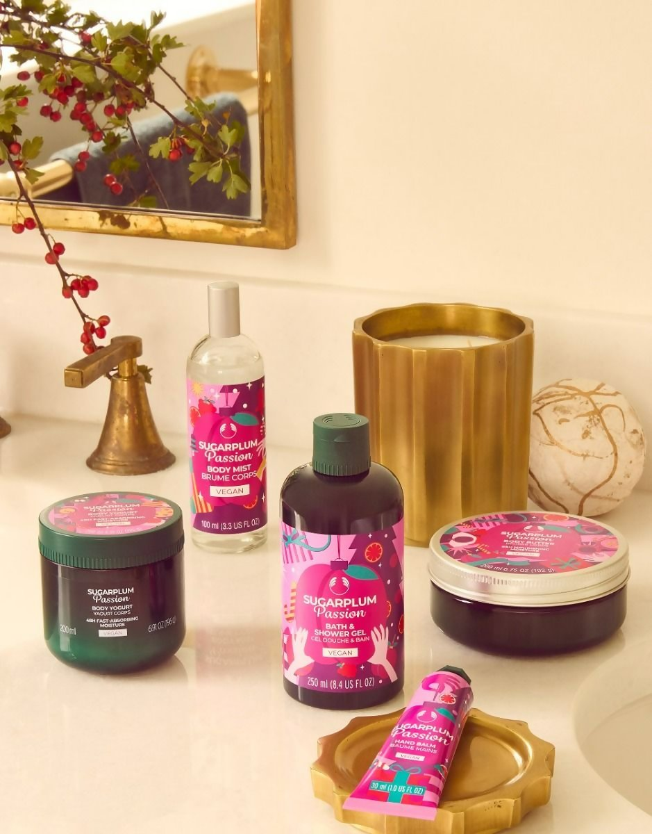 The Body Shop Sugarplum Passion Bath & Shower Gel