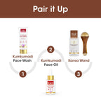 TAC - The Ayurveda Co. Kansa Wand Dual Purpose Massager Tool for Face & Body