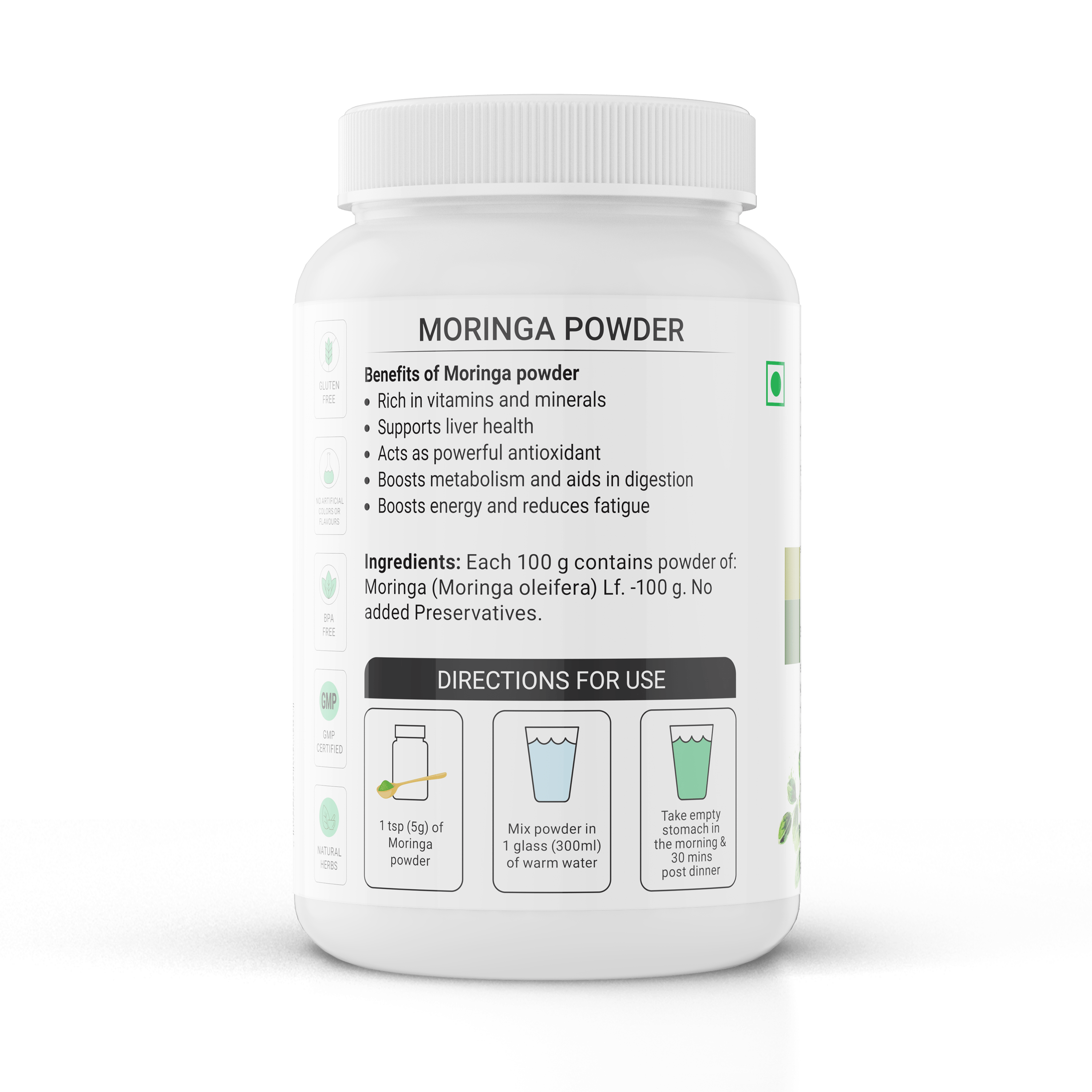 Krishna'S Herbal & Ayurveda Moringa Powder - Distacart