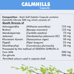 Herbal Hills Ayurveda Calmhills Capsules - Distacart