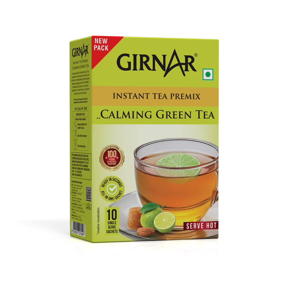 Girnar Instant Premix Calming Green Tea - Distacart