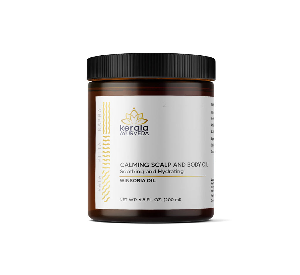 Kerala Ayurveda USA Calming Scalp and Body Oil