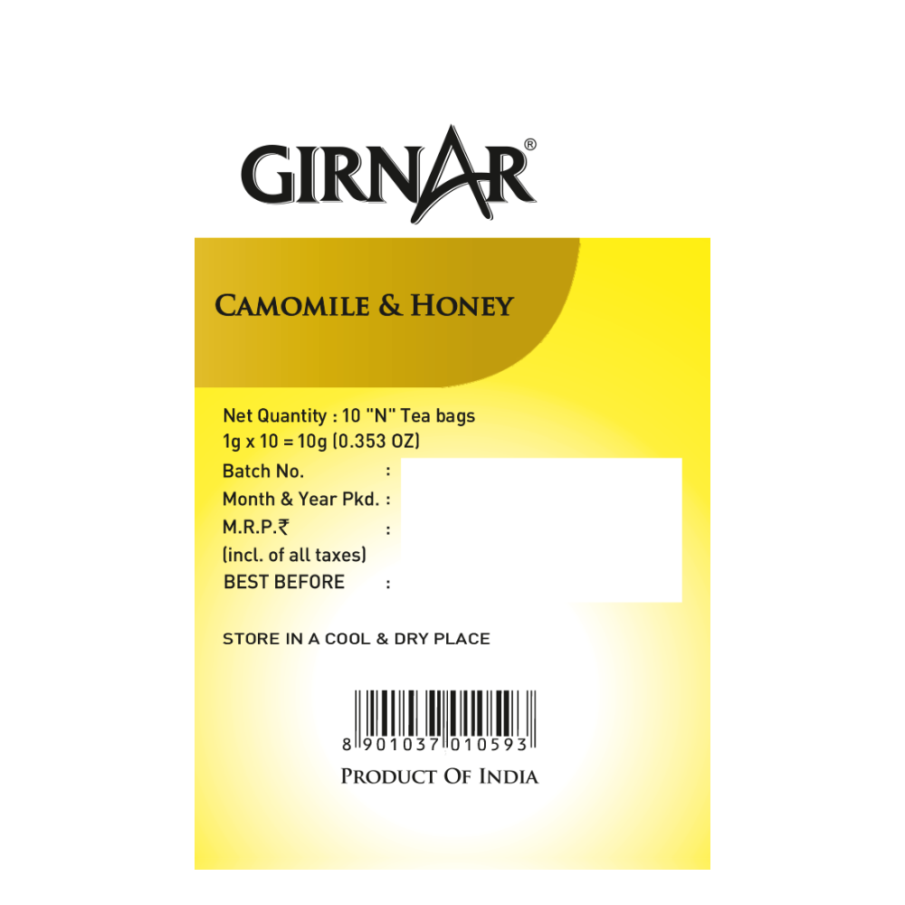 Girnar Camomile Infusion With Honey - Distacart