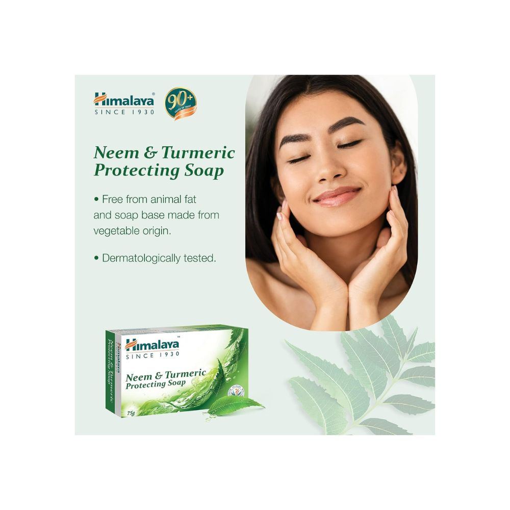 Himalaya Herbals Neem Turmeric Soap lather and texture