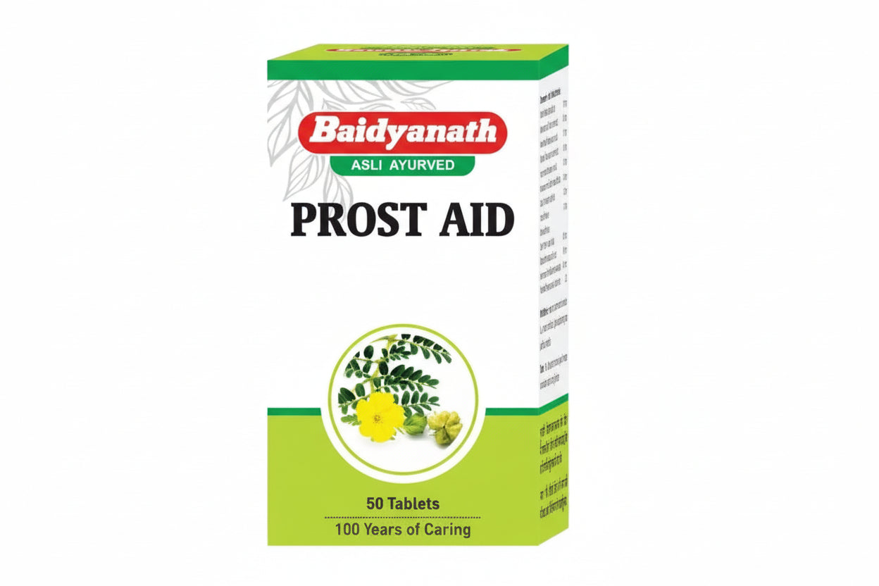 Baidyanath Prostaid - 50 Tablets (Pack of 2) - Distacart