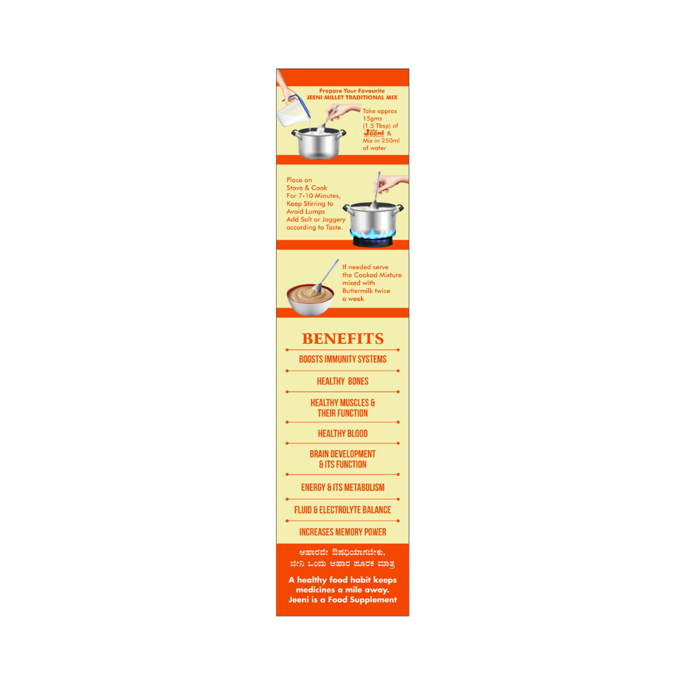 Jeeni Millet Health Mix For Junior - Distacart