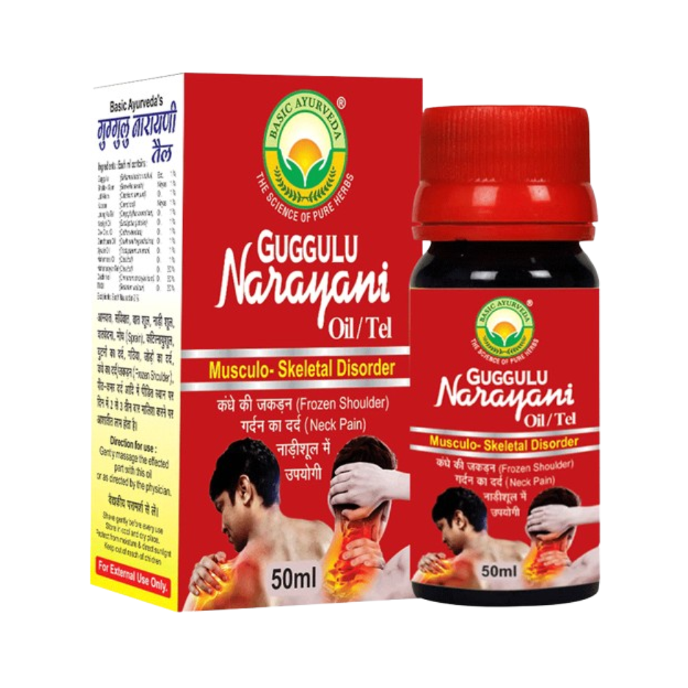 Basic Ayurveda Guggulu Narayani Oil