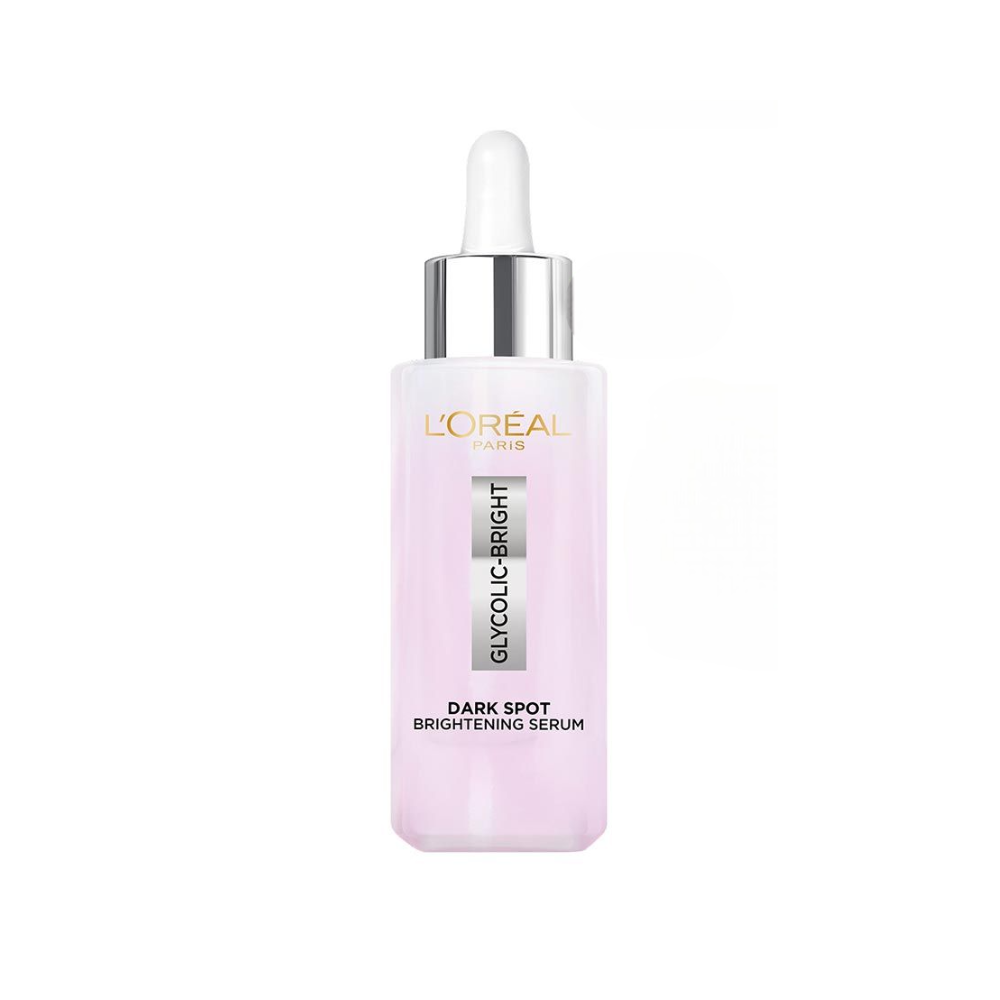 L'Oreal Paris Glycolic Bright 8% [Melasyl + Niacinamide] Face Serum For Brightening Dark Spots - Distacart