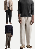 Fabmade Men’S Premium Linen Pajama Combo – Pack Of 3