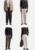 Fabmade Men’S Premium Linen Pajama Combo – Pack Of 4