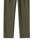 Fabmade Men’S Linen Pajama Combo – Olive & White (Pack Of 2)