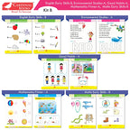 Cardinal Books Preschool Learning Junior KG (LKG) Kit C Set of 16| Ages 4-5 Years| Alphabet| Number| Rhymes and Stories| Phonic| Hindi Varnmala - Distacart