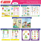 Cardinal Books Preschool Learning Junior KG (LKG) Kit C Set of 16| Ages 4-5 Years| Alphabet| Number| Rhymes and Stories| Phonic| Hindi Varnmala - Distacart