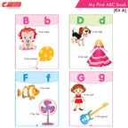 Cardinal Books Preschool Learning Playgroup (Preparatory Pre-Nursery) Kit A| Ages 2-3 Years| My First ABC Picture Dictionary - Distacart