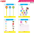 Cardinal Books Preschool Learning Playgroup (Preparatory Pre-Nursery) Kit A| Ages 2-3 Years| My First ABC Picture Dictionary - Distacart
