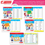 Cardinal Books Preschool Learning Senior KG (UKG) Kit D Set of 16| Cursive Alphabet| Number|Rhymes and Stories| Phonic|Ages 5-6 Years + - Distacart