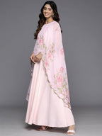 Ahalyaa Women's Traditional wear Dress - Pink - Distacart