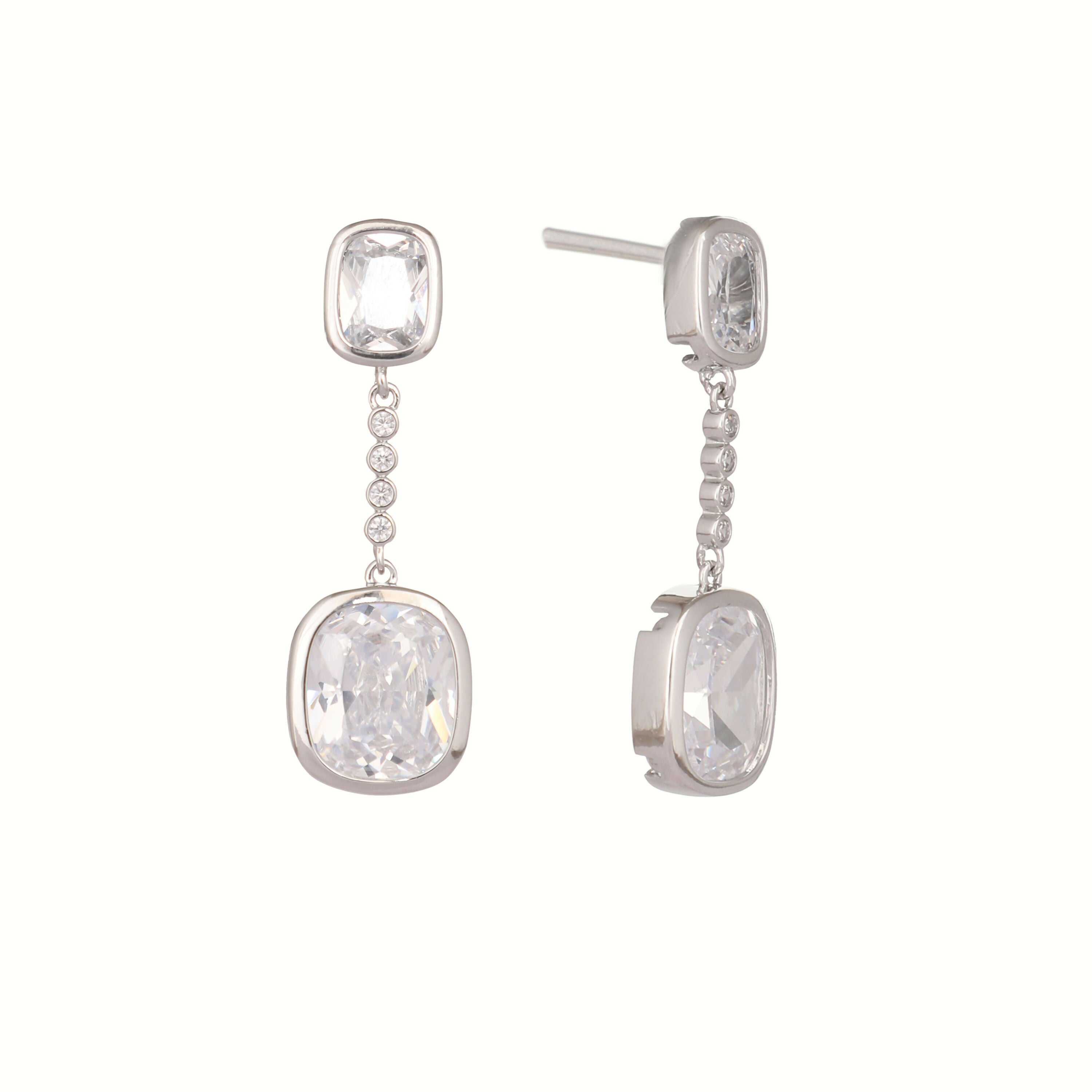 Nuyug Diamond Luxe Cascades Anti Tarnish Earrings - Distacart