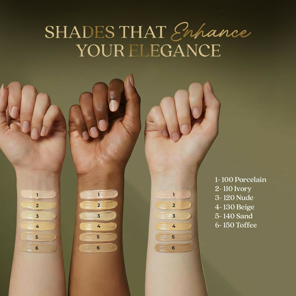 Just Herbs Luxe Radiant Silk Skin Tint Luxury Makeup (130 Beige) - Distacart