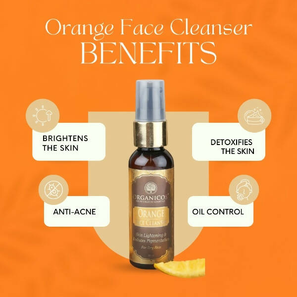 Organicos Orange Face Cleanser - Distacart