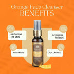 Organicos Orange Face Cleanser - Distacart