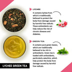 Teacurry Lychee Flavor Green Tea Bags - Distacart