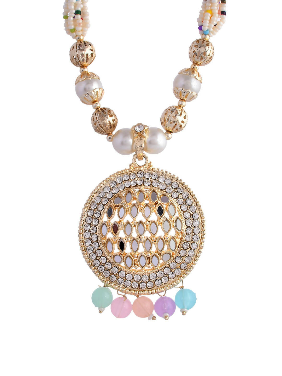 VOJ Women Multi Color stainless steel Jewellery Set - Distacart