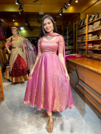 Teeya Creation Pink Color Fendy Satin Heavy Embroidery Work Wedding Wear Stitched Lehenga Choli - Distacart