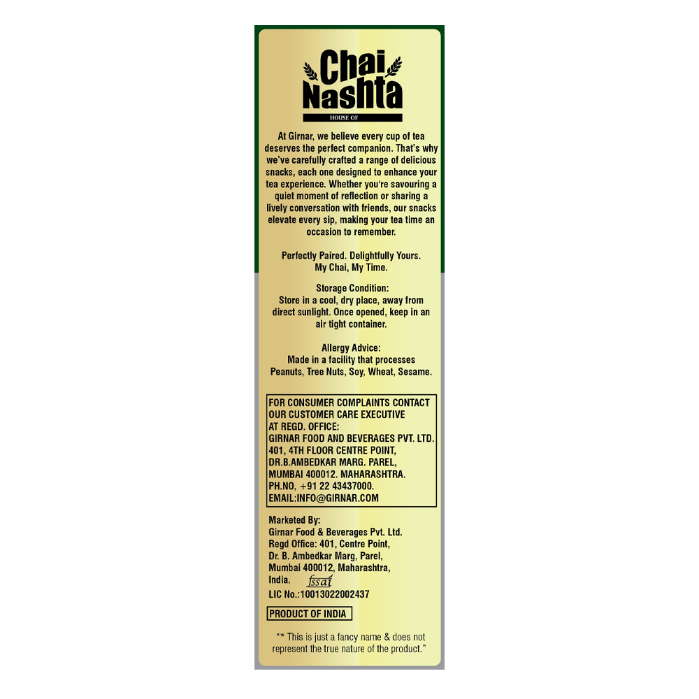 Girnar Chai Nashta - Tea Time Puri - Distacart