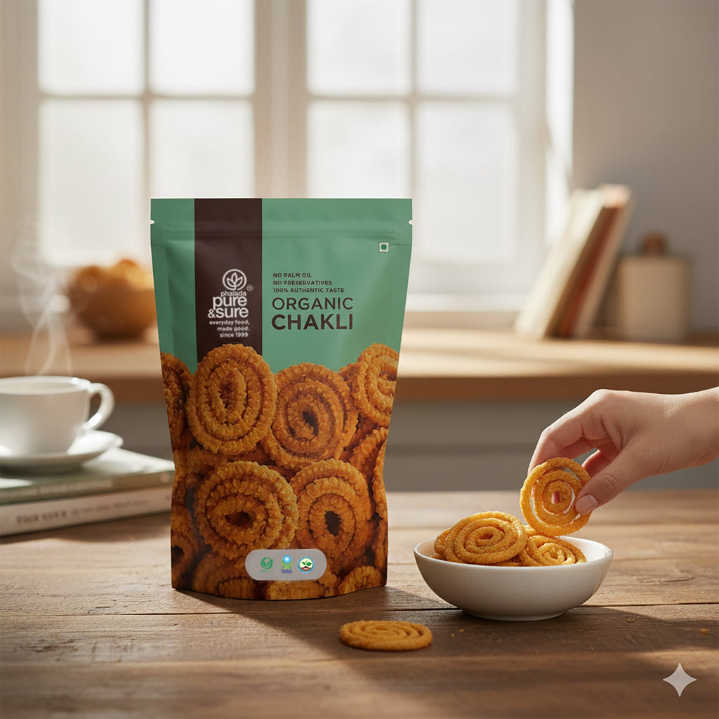 Pure & Sure Organic Chakli - Distacart