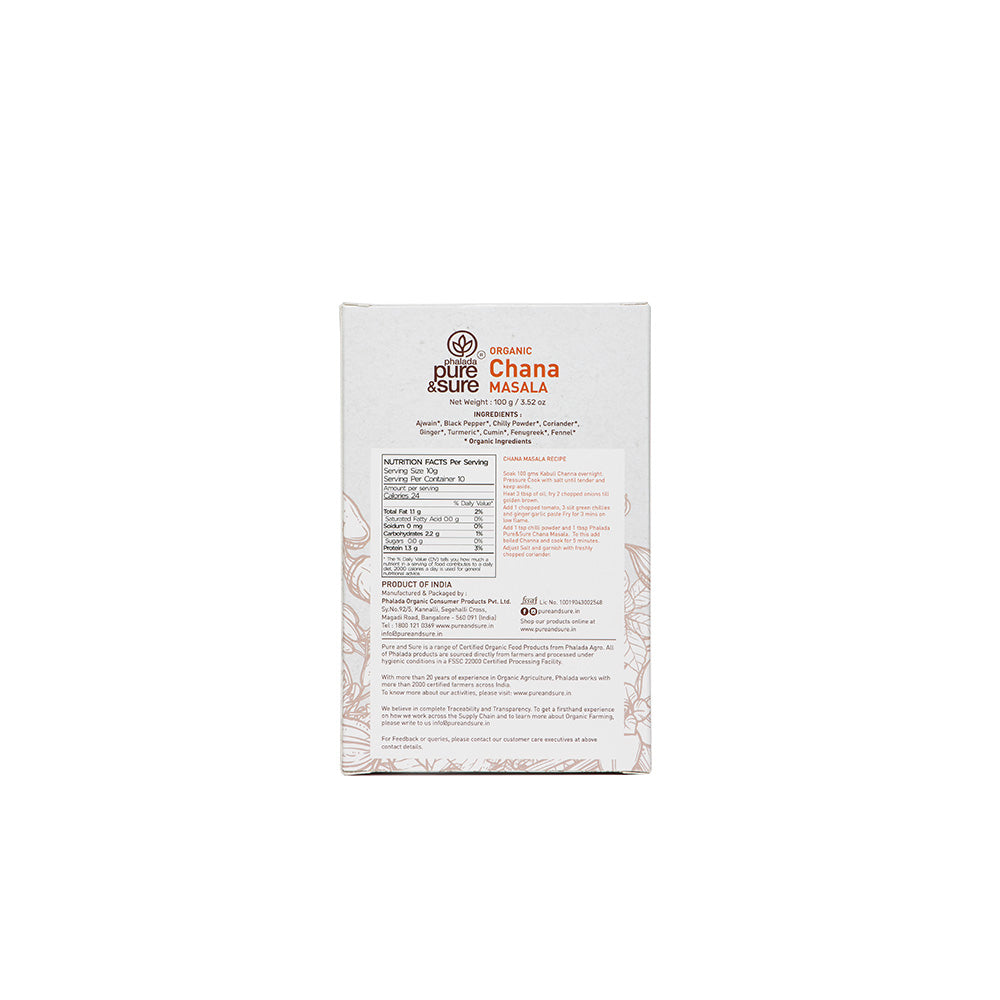 Pure & Sure Organic Chana Masala - Distacart
