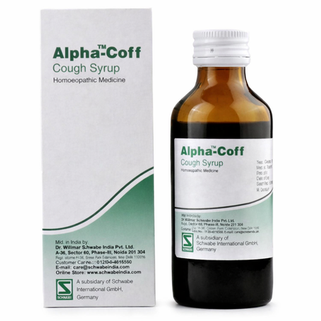 Dr. Willmar Schwabe India Alpha-Coff Cough Syrup