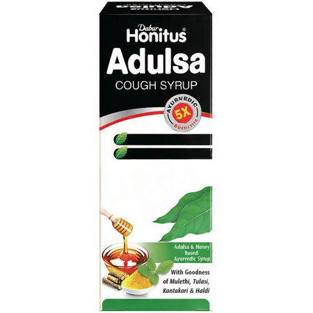Dabur Honitus Adulsa Cough Syrup