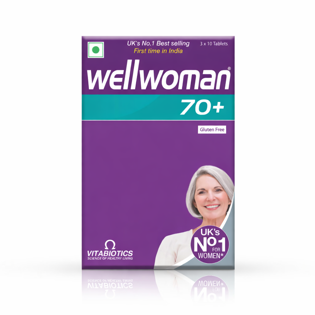 Wellwoman 70+ Health Supplements UK's No.1 Vitamin Tablets For Women above 70 (28 Vitamins And Nutrients) - Distacart