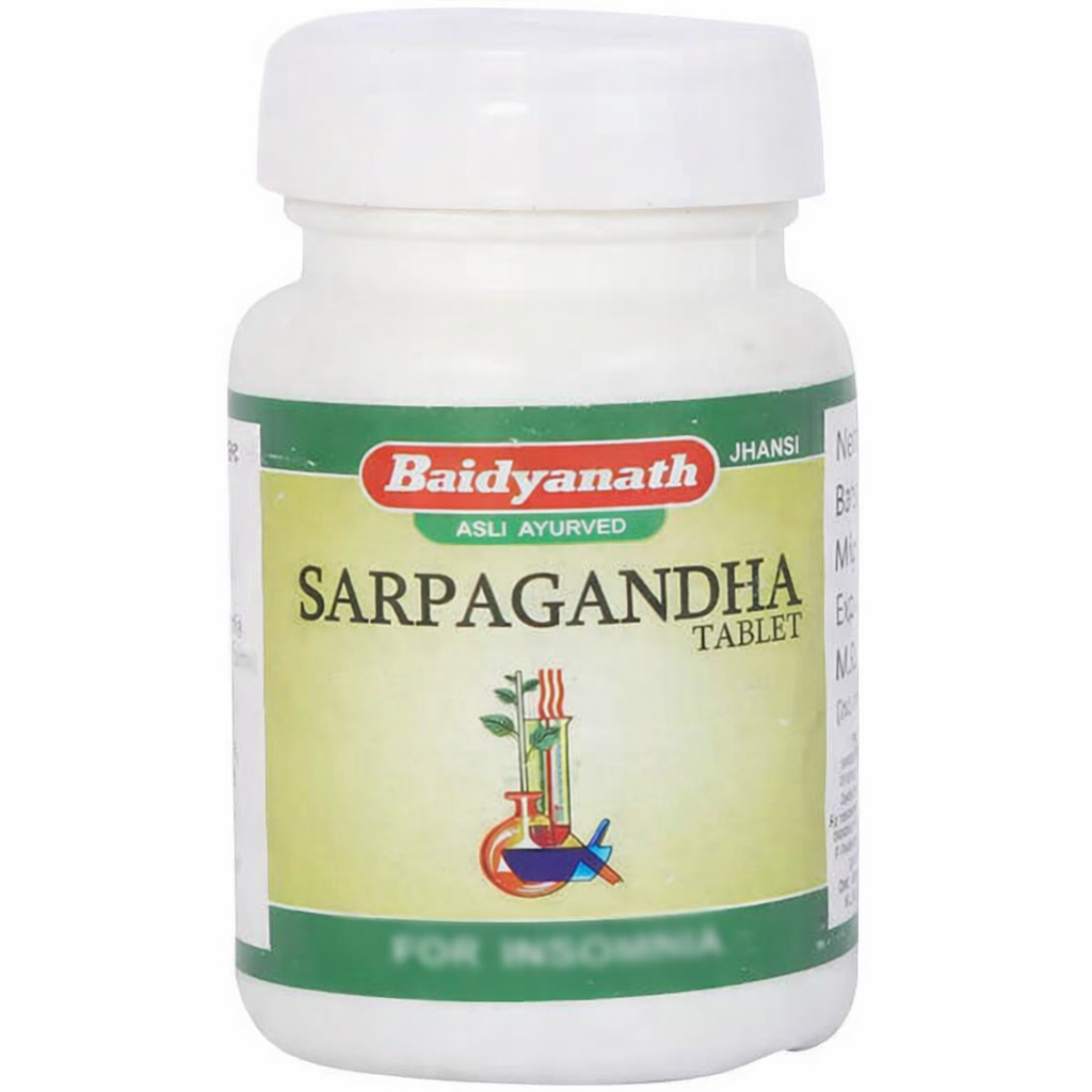 Baidyanath Jhansi Sarpagandha Tablets - Distacart